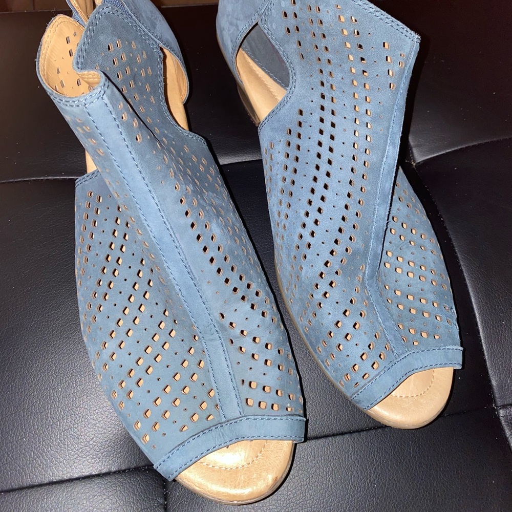 Earth shoes (Moroccan Blue) 12B